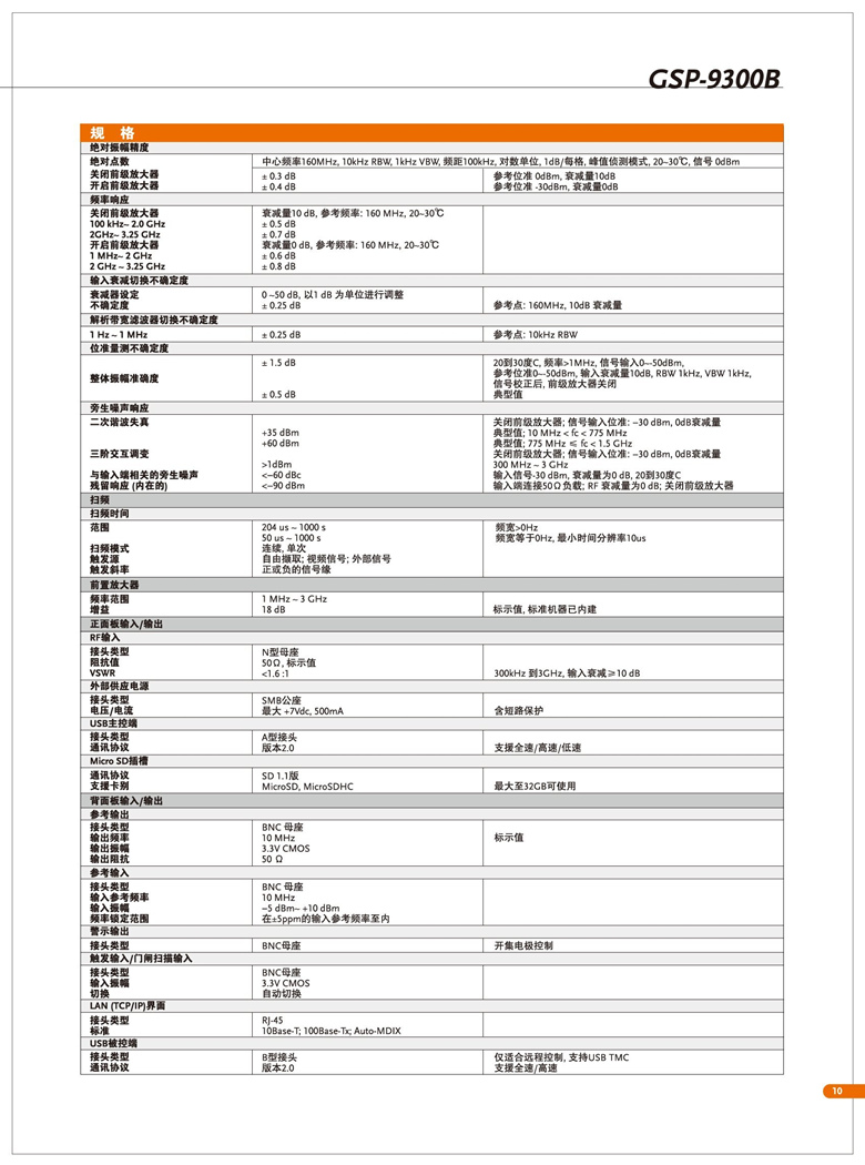 固纬GSP-9300B（频谱分析仪）_00011.jpg
